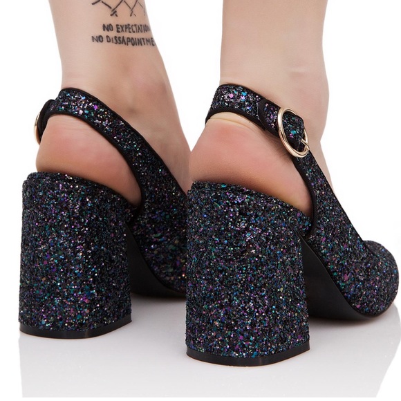 Citadel Midnight Kitten Heel Slingback Pump - Picture 4 of 5